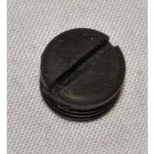 Koolborstelkapje plastic met uitwendige draad