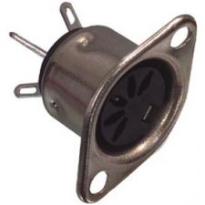 8 pins DIN chassis plug female