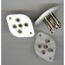 5 polige buisvoet keramisch