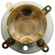 4 pens vergulde buisvoet