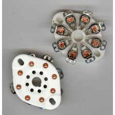 8 polige buisvoet van keramisch materiaal