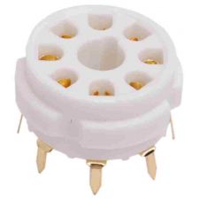 8 polige buisvoet PCB montage vergulde contacten