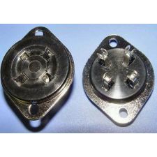 4 polige buisvoet kunststof