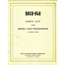 Rock–ola model 1446 parts list