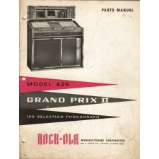 Rock–ola model 426 parts manual