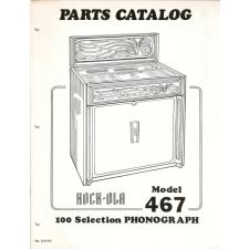 Rock–ola model 467 parts catalog