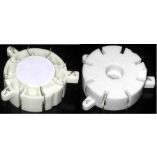 8 polige buisvoet van keramisch materiaal