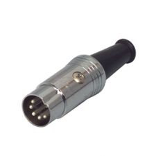 5 pins DIN plug male