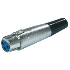 3 polige female XLR plug