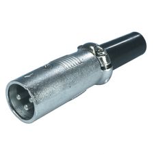 3 polige male XLR plug