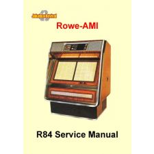 1980 Service manual R 84 Tempo, Tempo-disco & Prelude