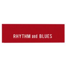 R&B Categorie kaartje voor drukknop rol V