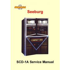 1988 Service manual SCD–1A – Laser Music (CD jukebox)
