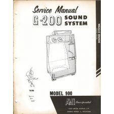 Ami G200 sound system service manual