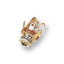 6.3 mm chassisdeel mono switched Switchcraft