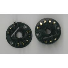 8 polige buisvoet met vergulde contacten