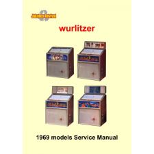 Service manual Wurlitzers 1969 lyric W100 W160