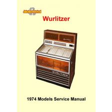 Service manual Wurlitzers 1974