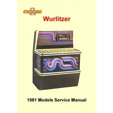 Service manual Wurlitzers 1981