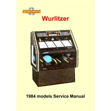 Service manual Wurlitzers 1984
