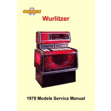Service manual Wurlitzers 1978