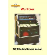 Service manual Wurlitzers 1982