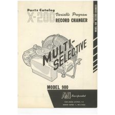 Ami G200 Record Changer parts catalog