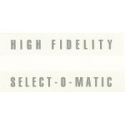 Decal high fidelity & select–o–matic voor de 222 Q160 AY160
