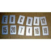 AMI H & I letters & cijfers