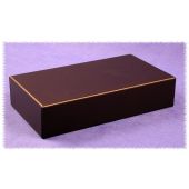 1441-30BK3 Chassis - 432 x 254 x 51 mm zwart