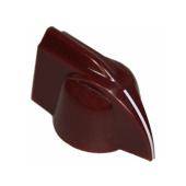 Knop chickenhead donker coffee