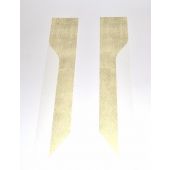 Wurlitzer 1800 stickers tussen zijruitjes en kast - part# 62331 & 62332