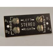 Seeburg Amplifier 4-lug terminal board - part# 306338