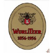 Wurlitzer jubileum decal 1900 & 2000