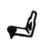 Seeburg mono zwart 78 rpm (M100A)