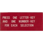 100W, 100G, 100R, 100J instructies glas