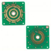 Printplaat letter stepper