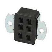 6 polige jones plug contra chassis