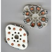 8 polige buisvoet van keramisch materiaal