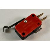 Microswitch met gebogen hevel