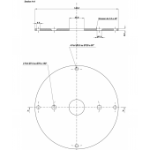 Adapterplaat voor SICA compressie drivers