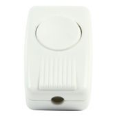 Stekker met schakelaar wit