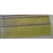 Montagebord 300 x 60 mm met turrets