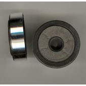 Voetje voor behuizing zilver groot